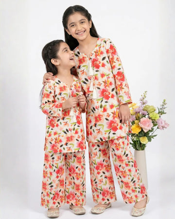 2 PIECE - PRINTED LAWN SUIT
