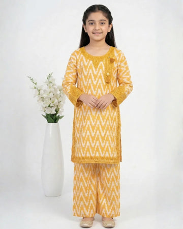 2 PIECE - EMBROIDERED LAWN SUIT