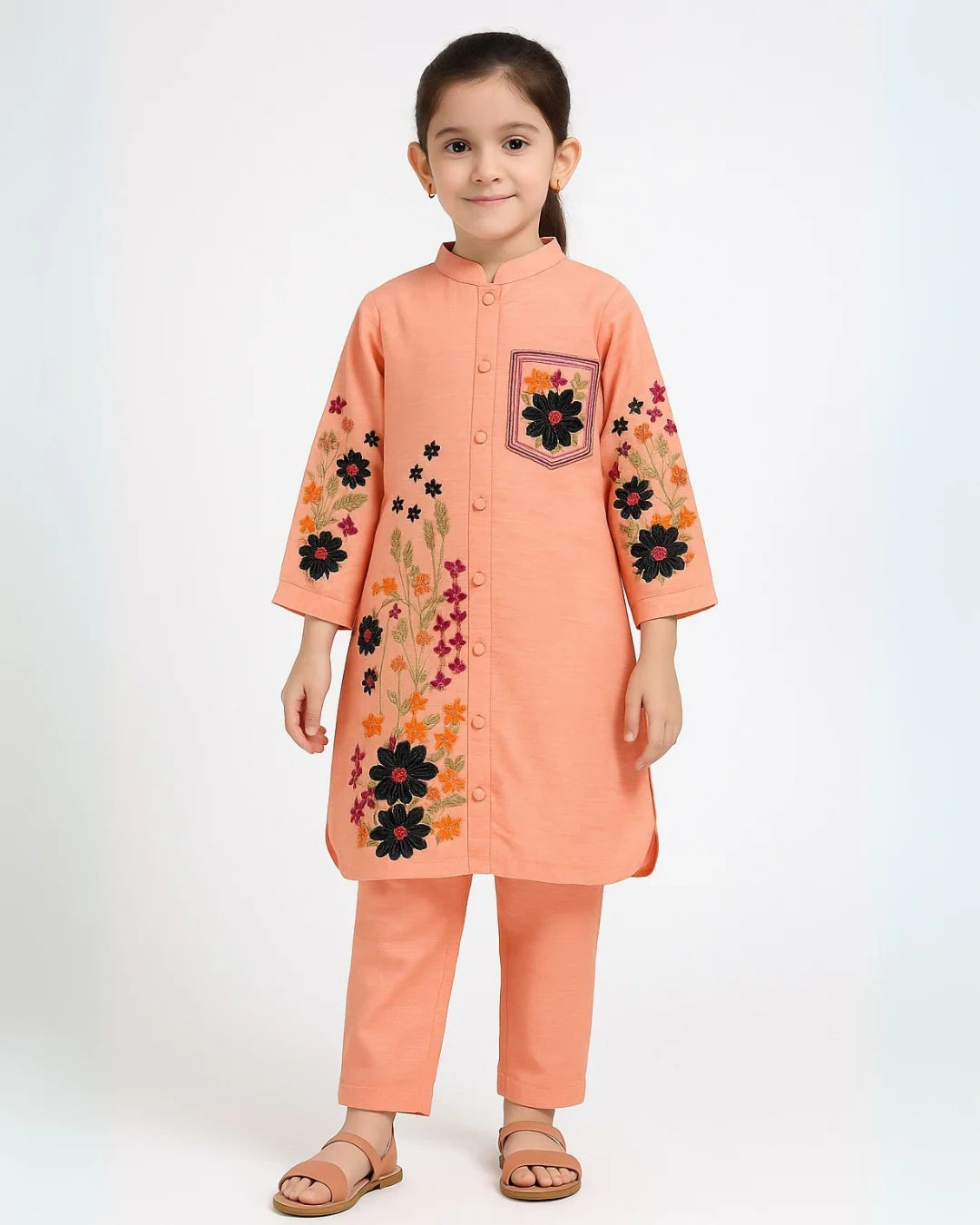 2 PIECE - EMBROIDERED LAWN SUIT