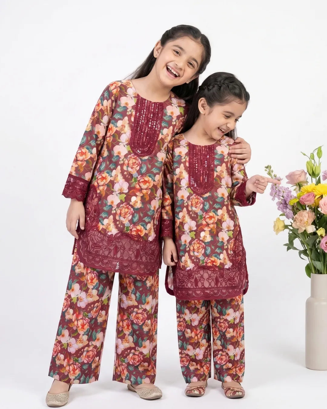 2 PIECE - FARSHI SHALWAR LAWN SUIT