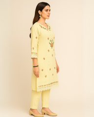 3 PIECE - EMBROIDERED LAWN SUIT