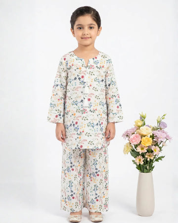 2 PIECE - PRINTED LAWN SUIT