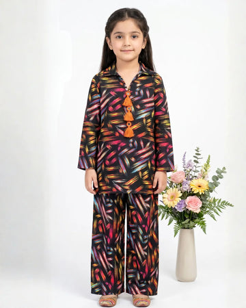2 PIECE - PRINTED LAWN SUIT