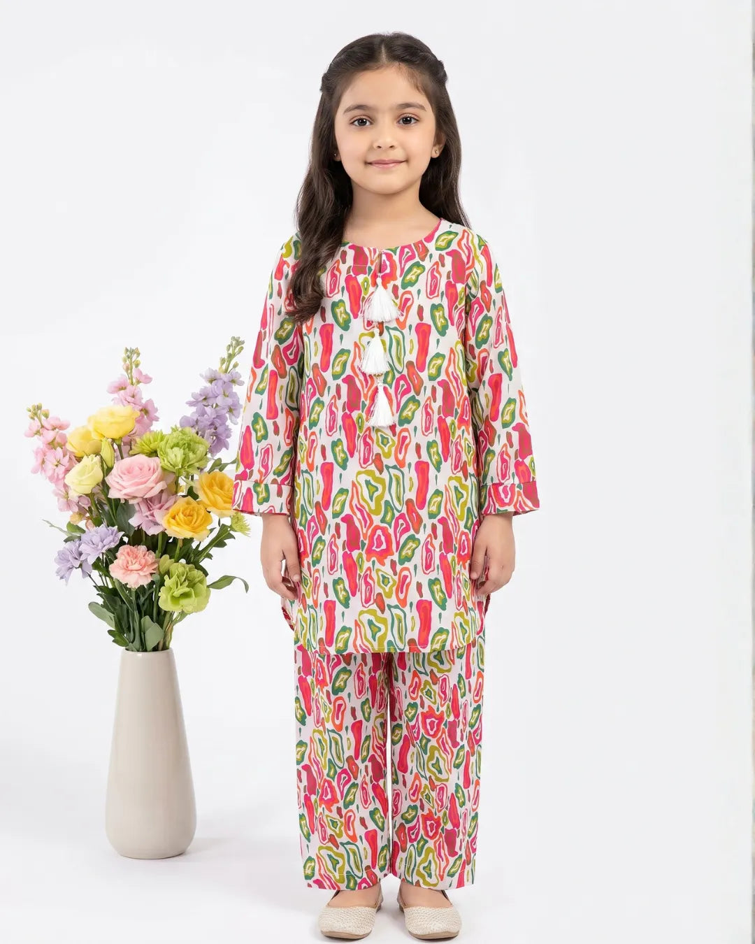 2 PIECE - PRINTED LAWN SUIT