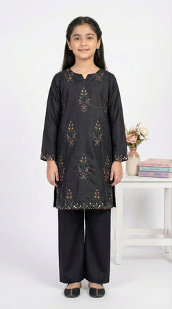 2 PIECE - EMBROIDERED KHADDAR SUIT