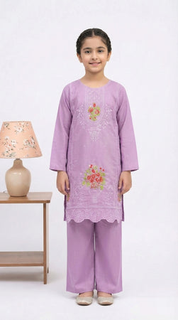 2 PIECE - EMBROIDERED KHADDAR SUIT