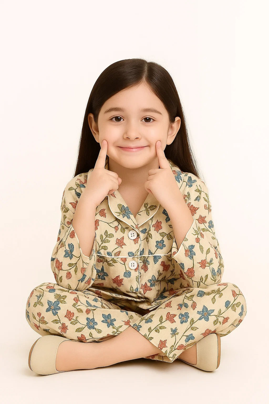 SLEEPWEAR SHIRT WITH PAJAMA SET