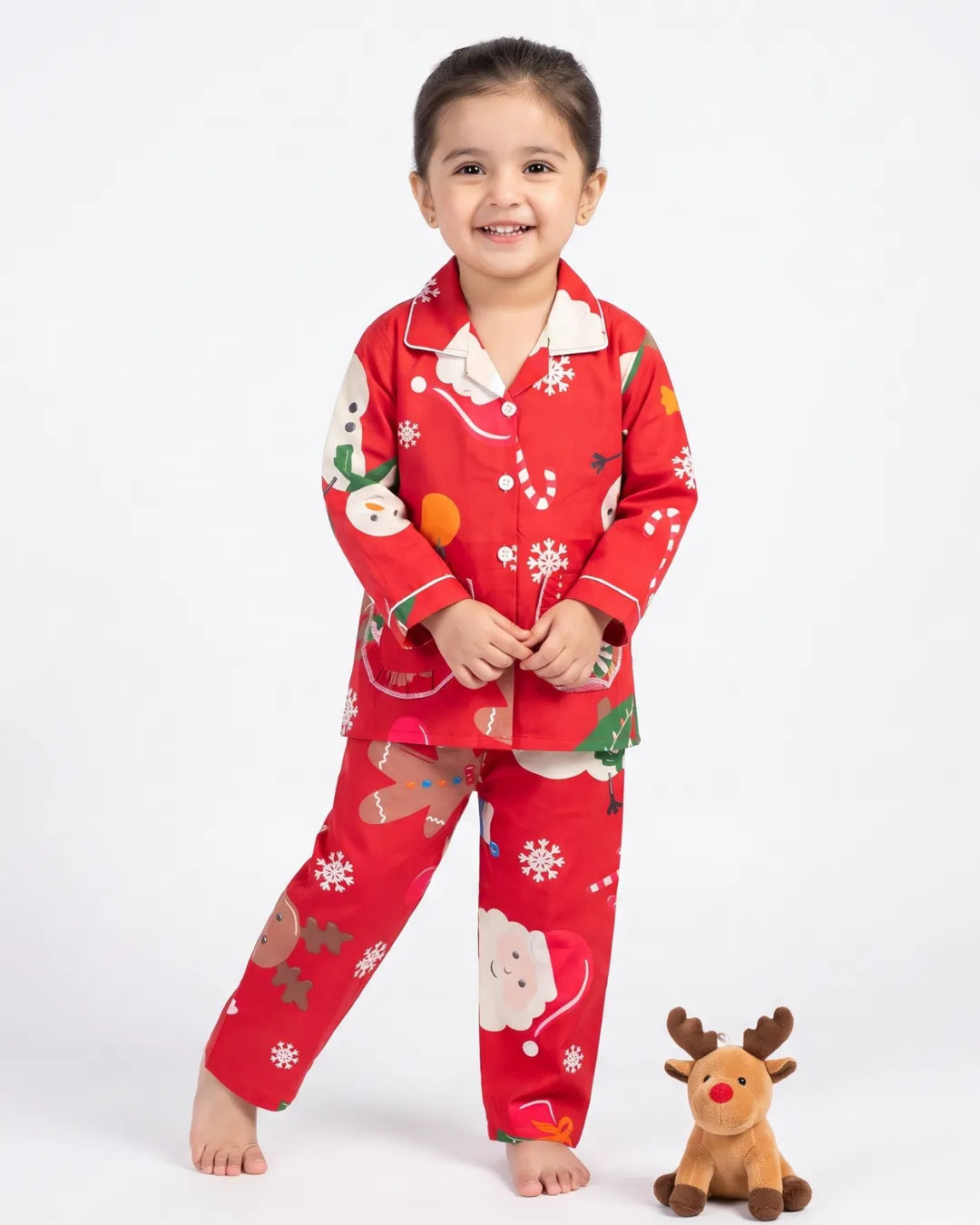 SLEEPWEAR SHIRT WITH PAJAMA SET