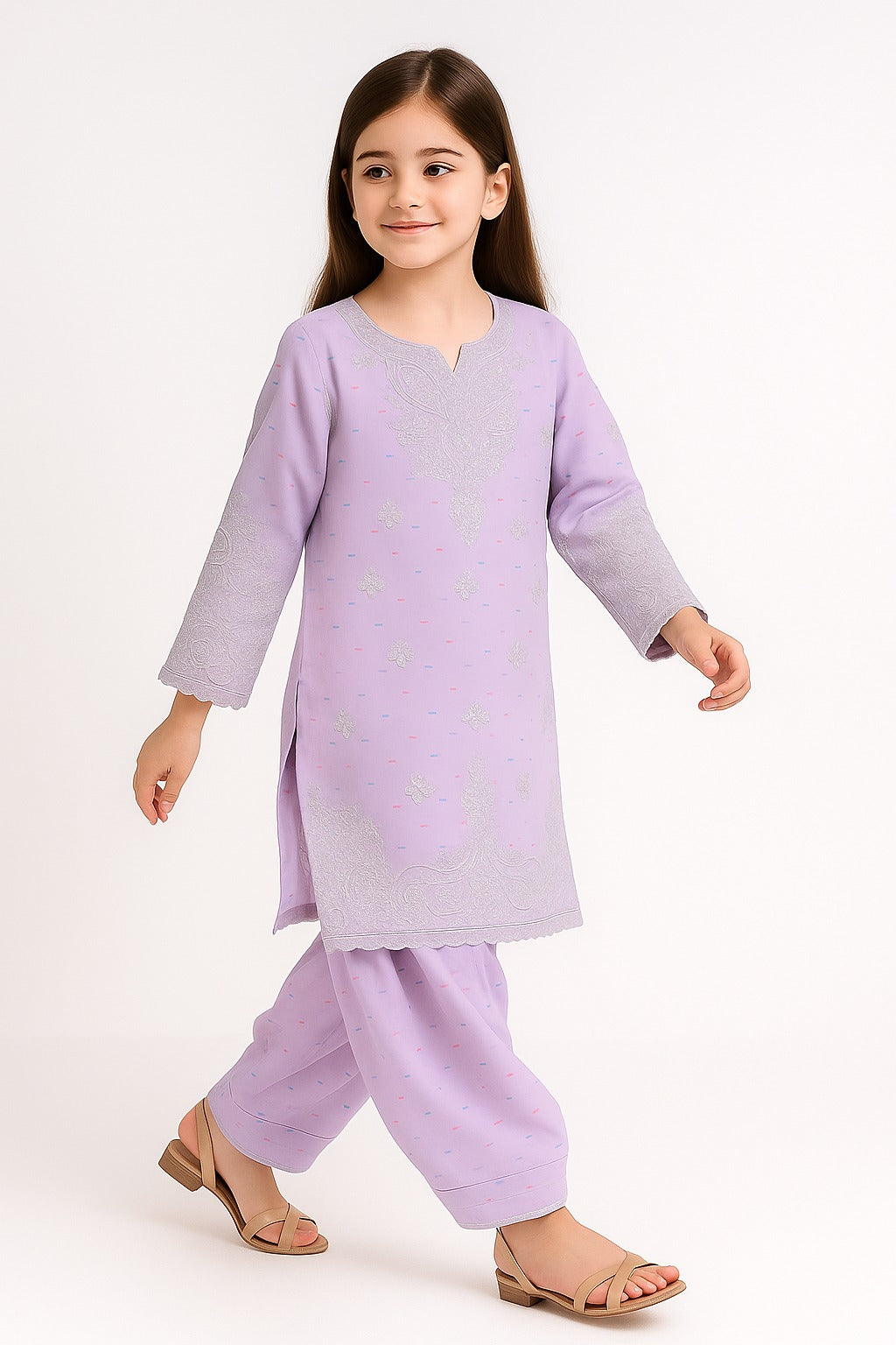 2 PIECE - FARSHI SHALWAR COTTON SUIT