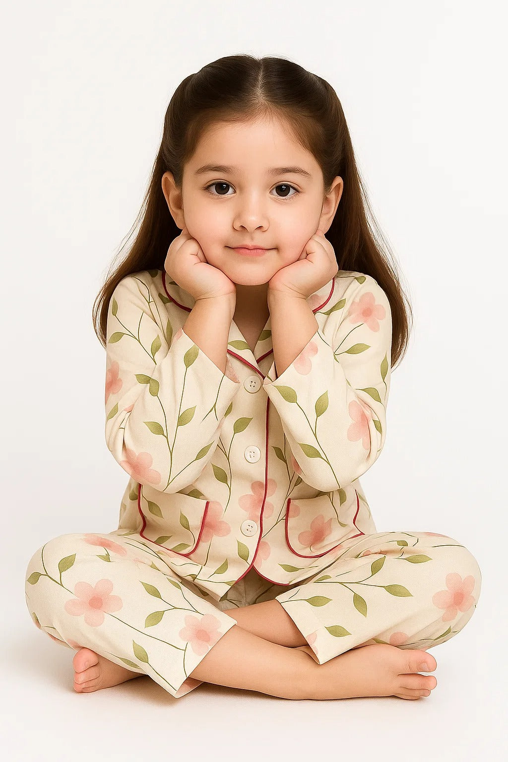 SLEEPWEAR SHIRT WITH PAJAMA SET