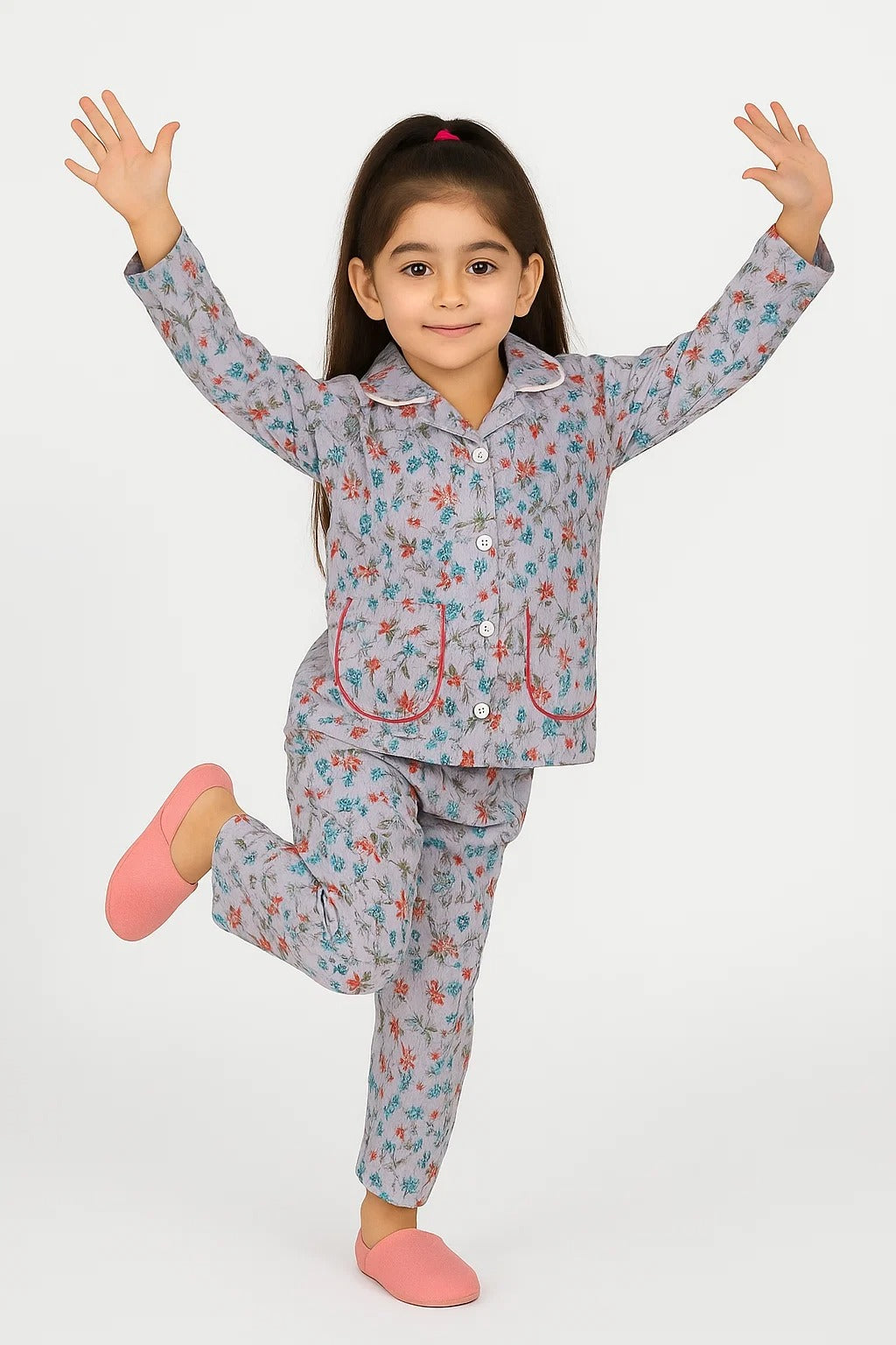 SLEEPWEAR SHIRT WITH PAJAMA SET