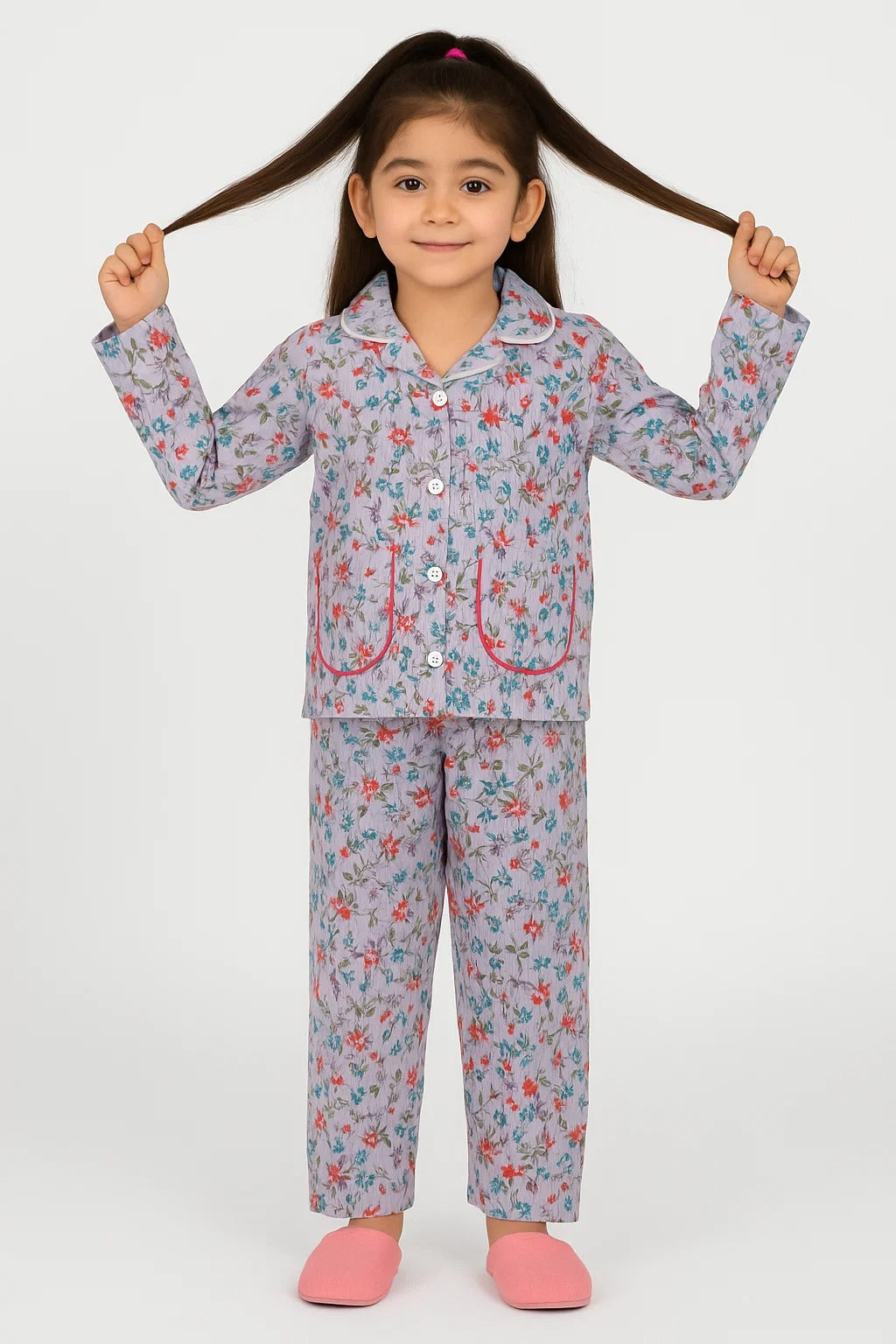 SLEEPWEAR SHIRT WITH PAJAMA SET