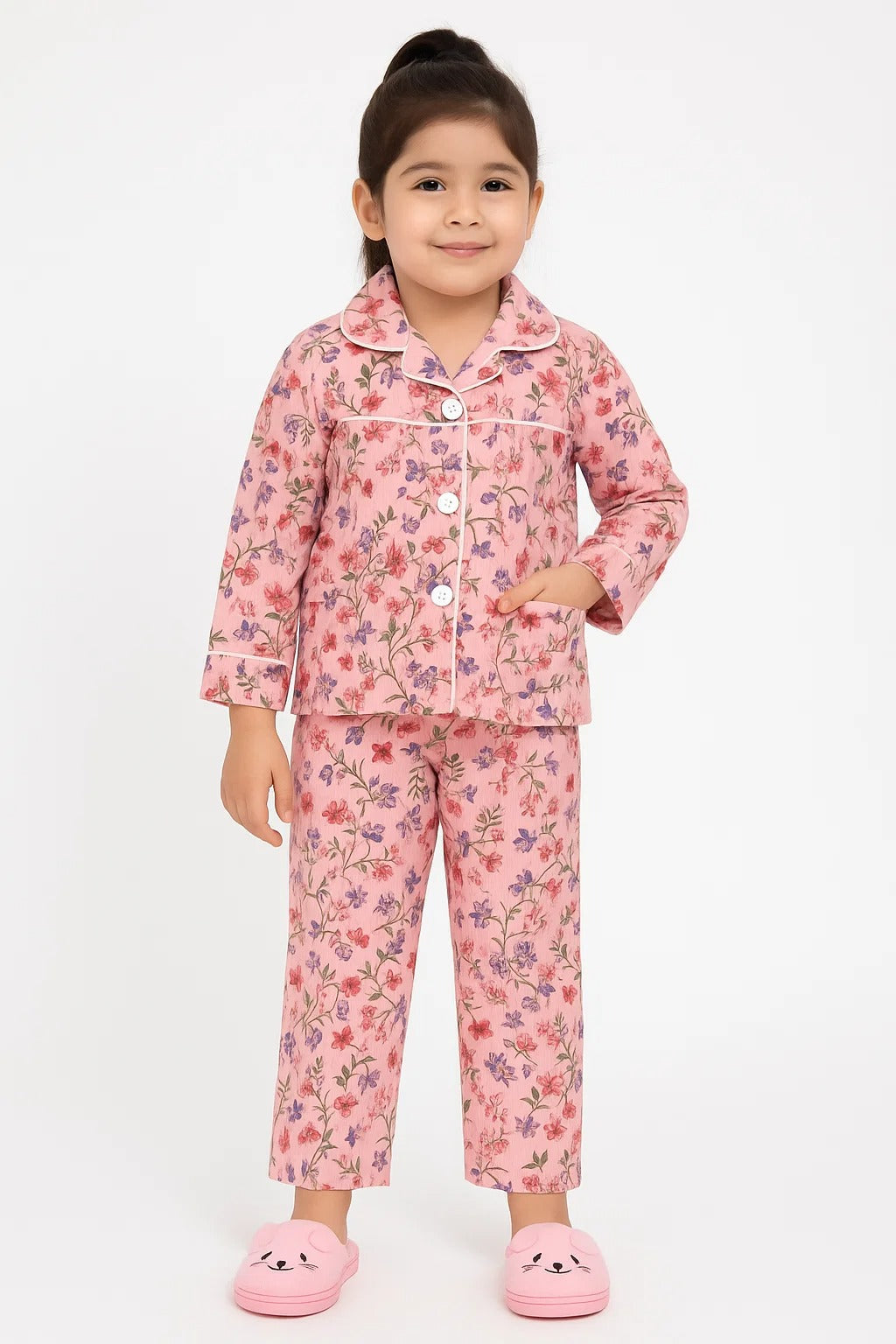 SLEEPWEAR SHIRT WITH PAJAMA SET