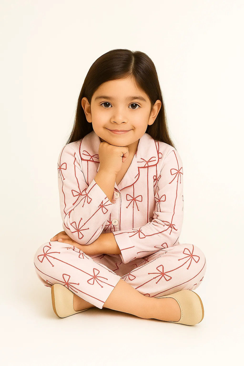 SLEEPWEAR SHIRT WITH PAJAMA SET
