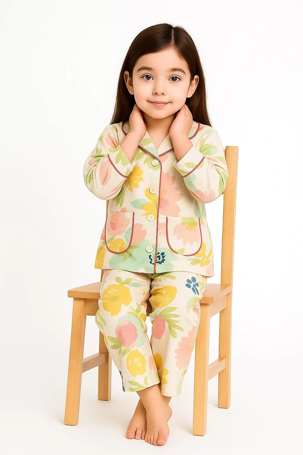 SLEEPWEAR SHIRT WITH PAJAMA SET