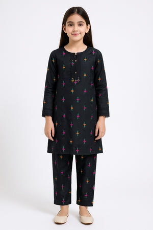 2 PIECE - EMBROIDERED KHADDAR SUIT