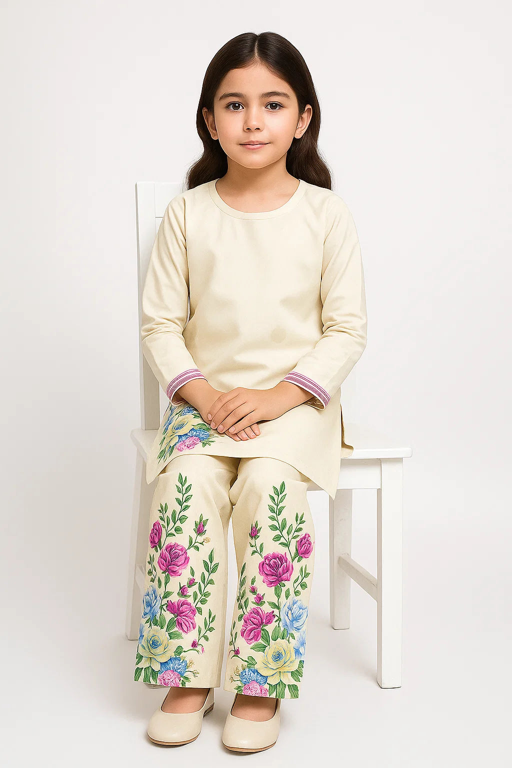 2 PIECE - PRINTED VISCOSE SUIT