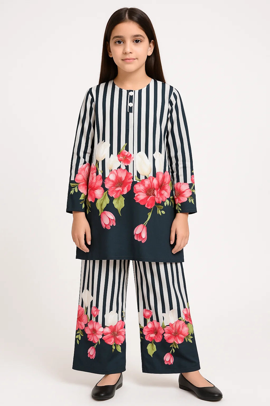 2 PIECE - PRINTED VISCOSE SUIT