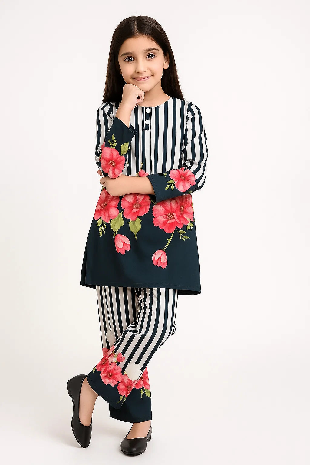 2 PIECE - PRINTED VISCOSE SUIT