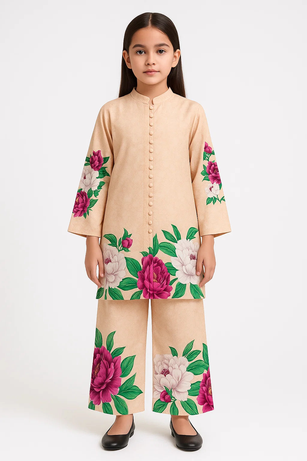 2 PIECE - PRINTED VISCOSE SUIT