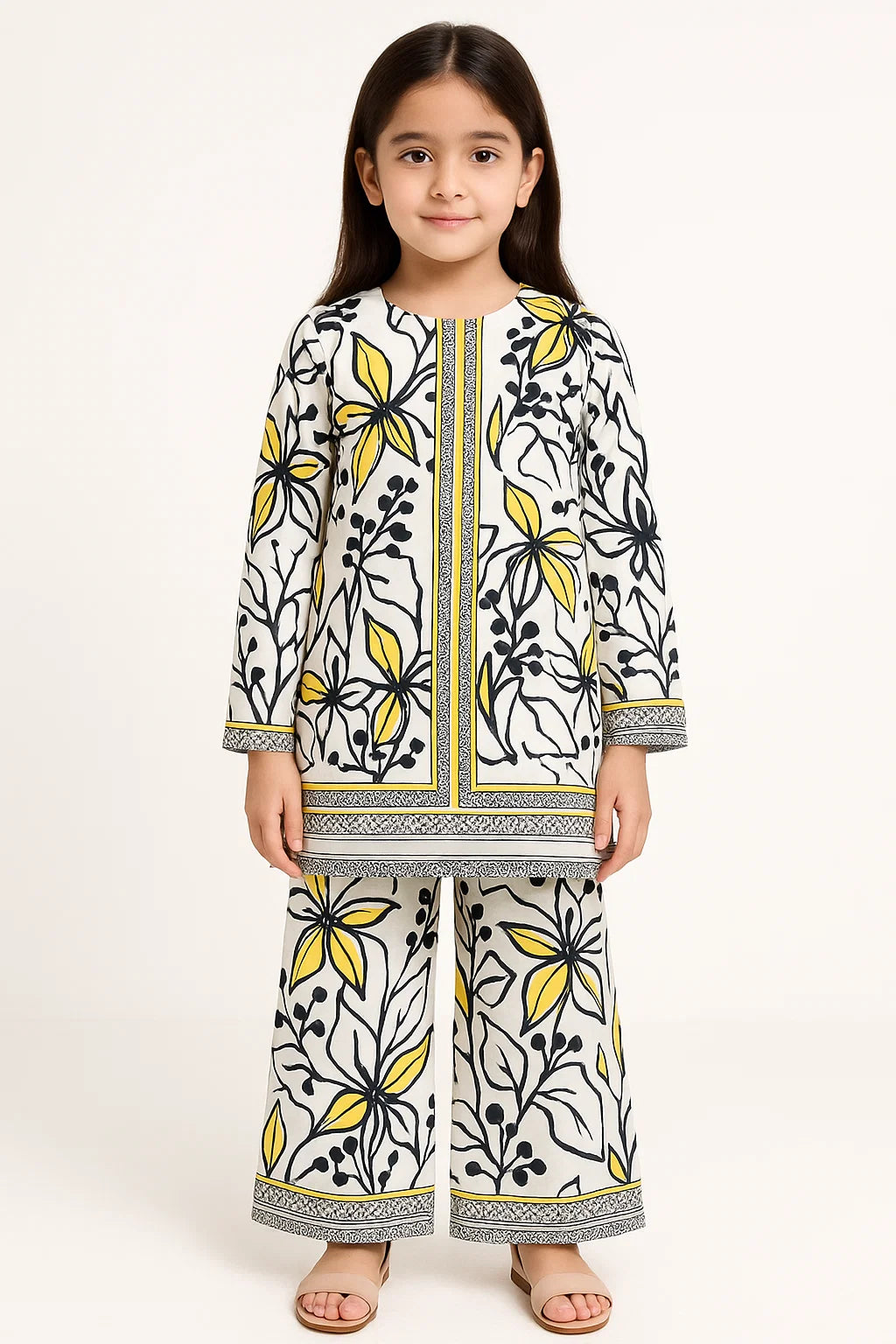 2 PIECE - PRINTED VISCOSE SUIT
