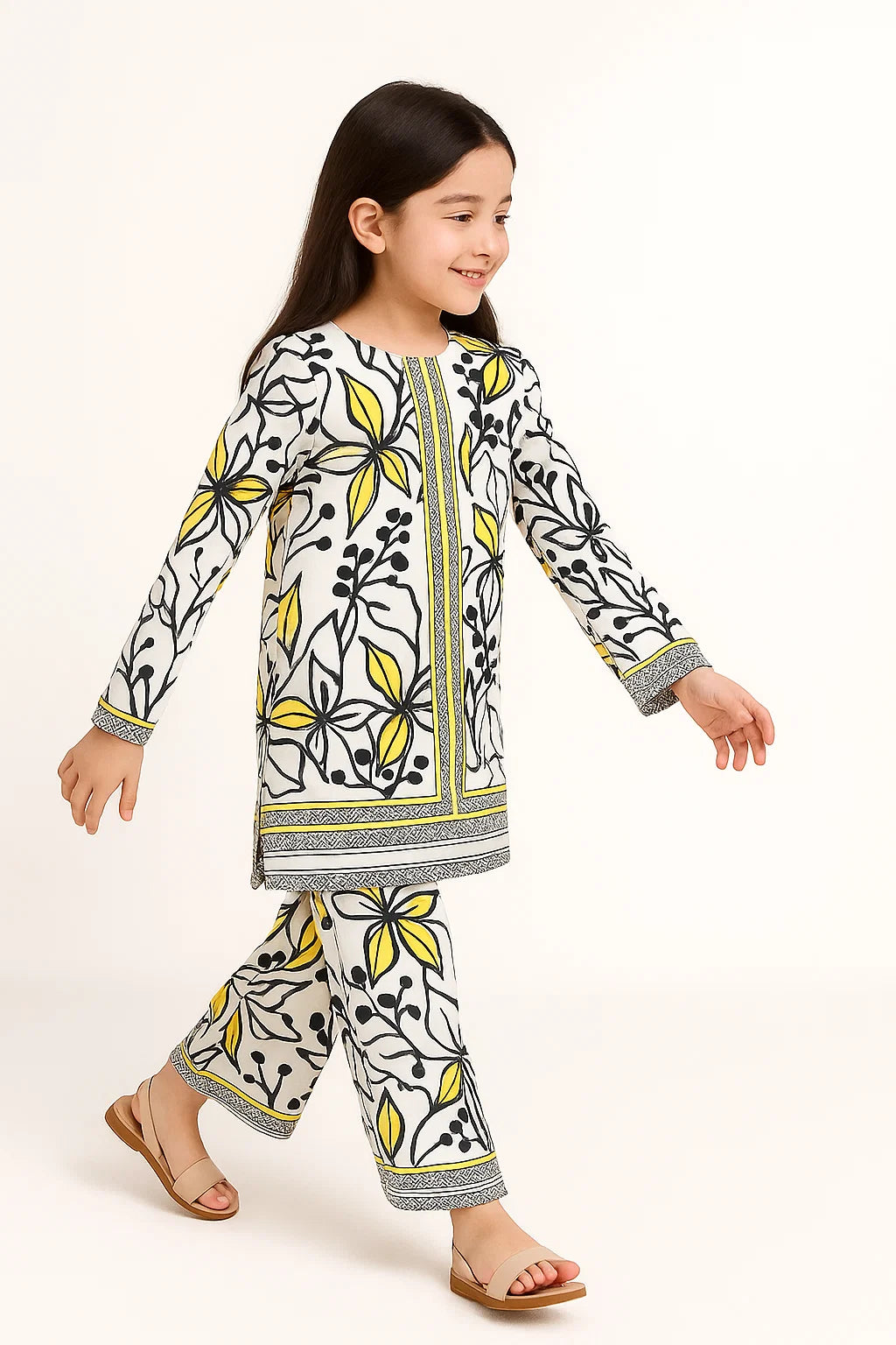 2 PIECE - PRINTED VISCOSE SUIT