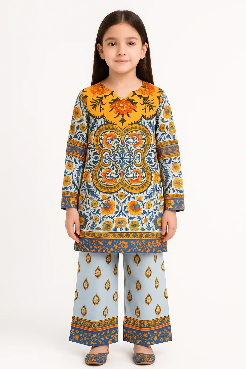 2 PIECE - PRINTED VISCOSE SUIT