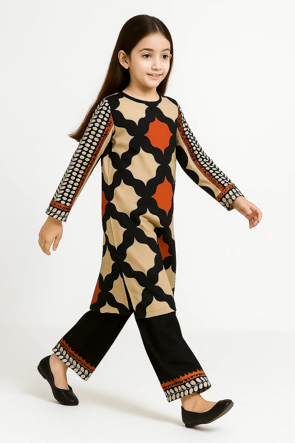 2 PIECE - PRINTED VISCOSE SUIT