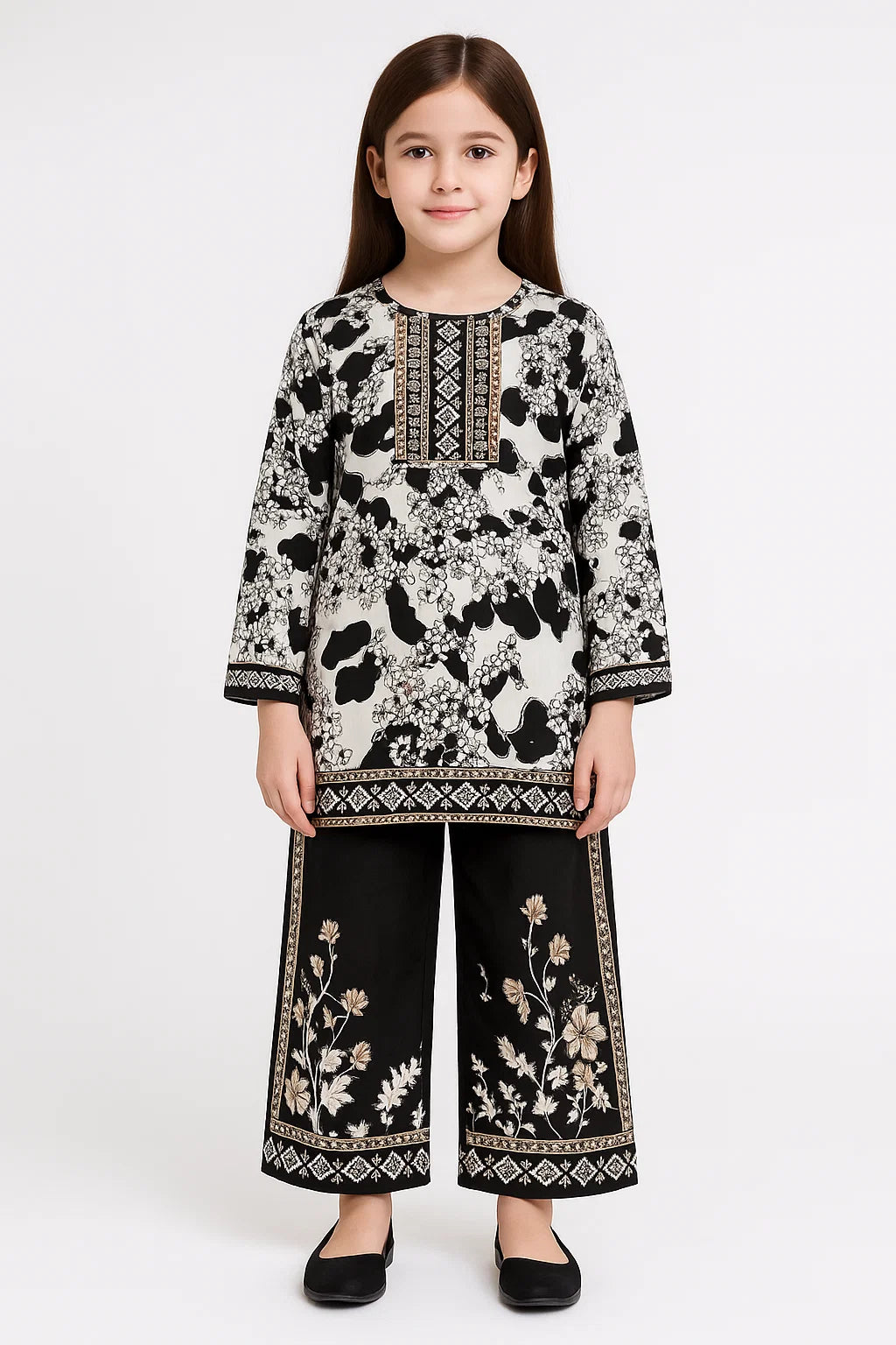 2 PIECE - PRINTED VISCOSE SUIT