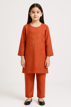 2 PIECE - EMBROIDERED KHADDAR SUIT