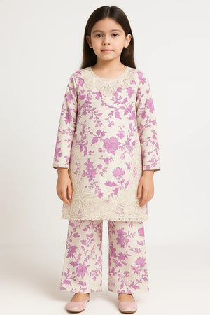 2 PIECE - EMBROIDERED VISCOSE SUIT