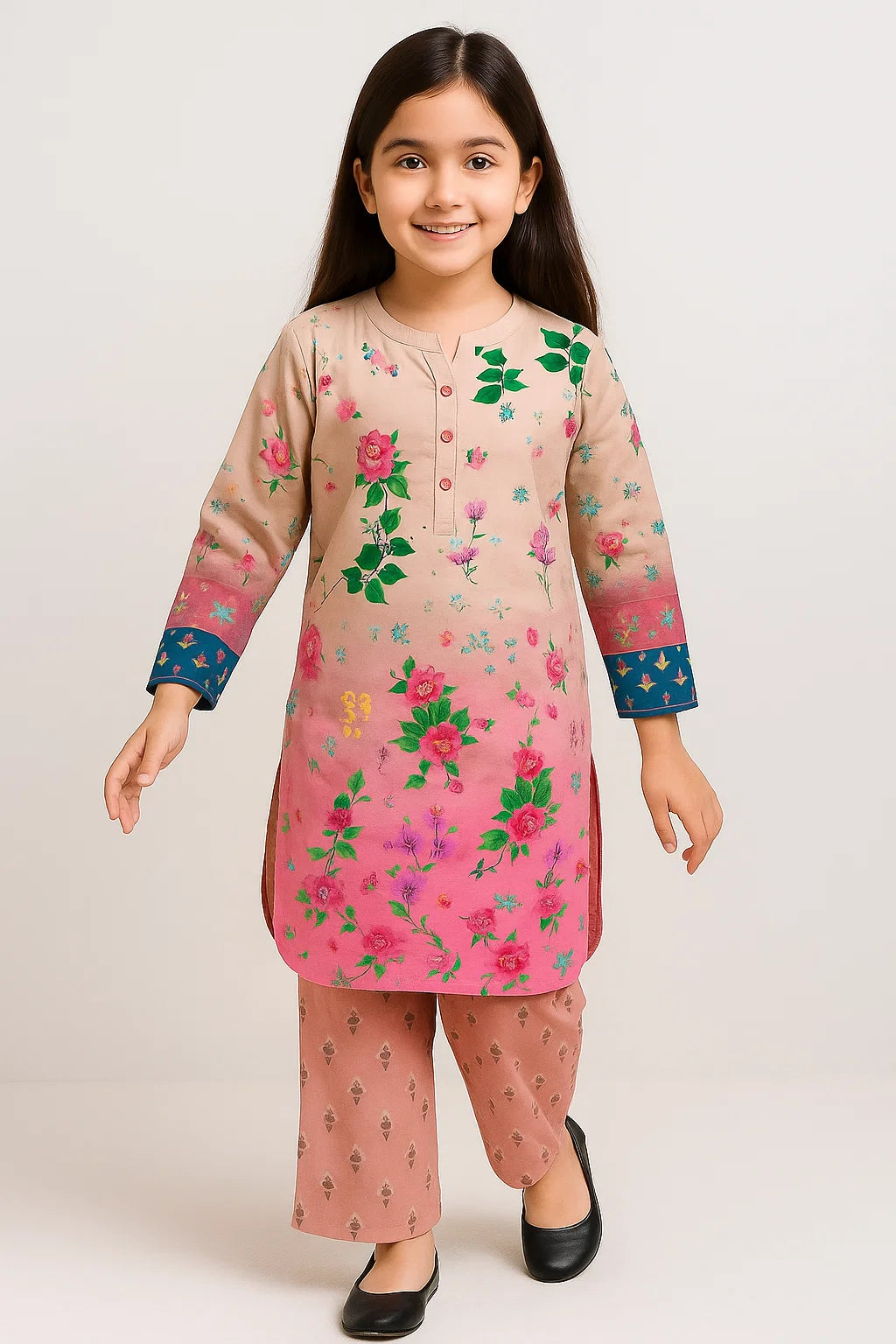 2 PIECE - PRINTED VISCOSE SUIT